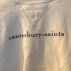 X-Large cream colored sweatshirt